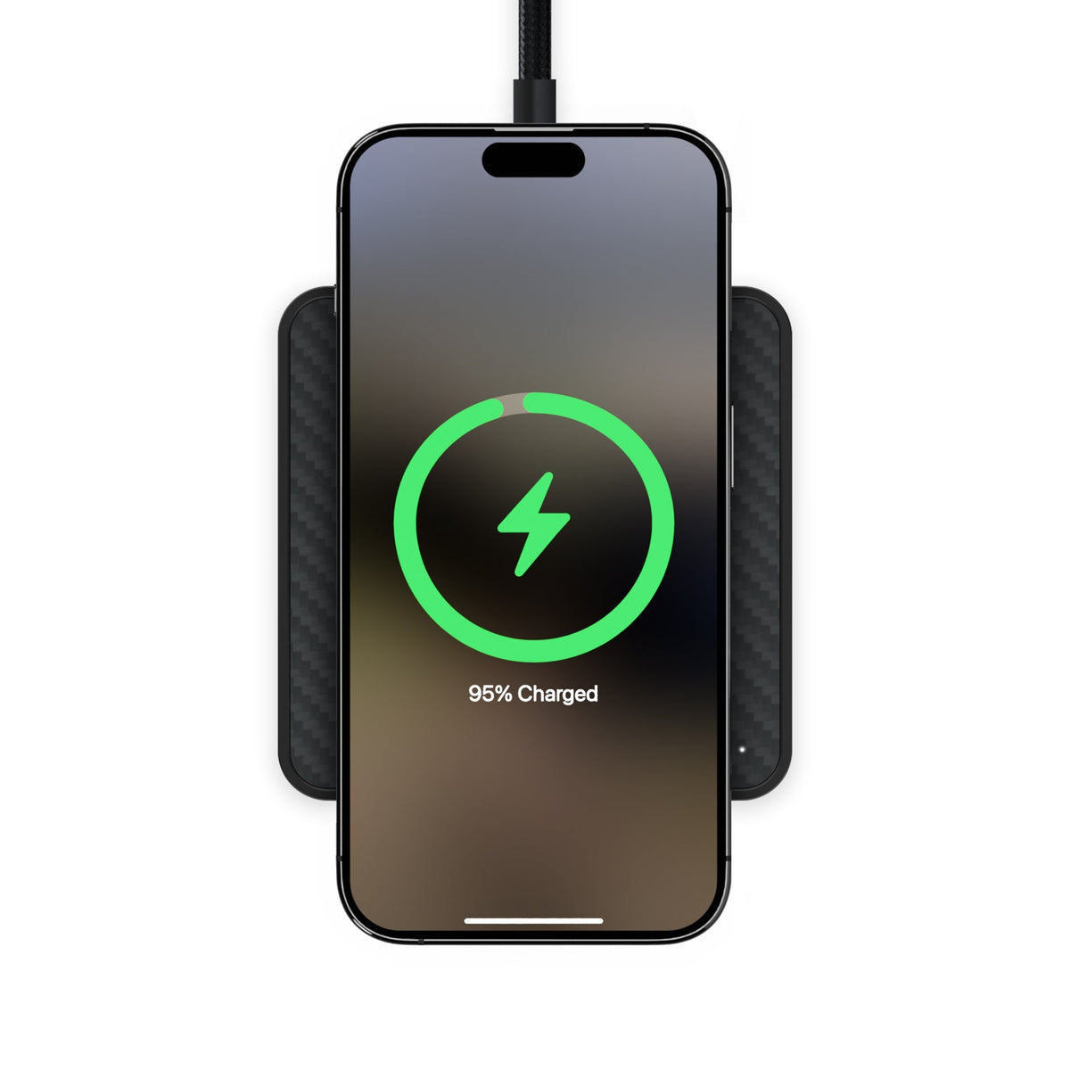 Revolutionary super-fast charging pad: Transform the way you power up. Effortlessly charge your devices at blazing speeds with this cutting-edge charging pad.